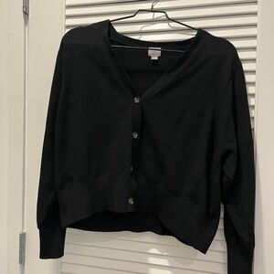 Classic Black Women's Cardigan